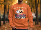 Pedal Like Youre Being Haunted TShirt, Funny Halloween Tee, Skeleton Spin Class Shirt, Pumpkin Disco Ball Ghost Graphic Tee thumbnail 3