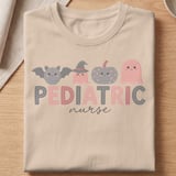 Pediatric Nurse Halloween Tee thumbnail 9