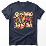 Se Prendió La Vaina T-Shirt – Dominican Merengue & Culture Tee thumbnail 8