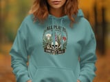 Poisonous Plants Hoodie, Skull Botanical Sweatshirt, Dark Academia All Plants Are Edible Tee, Witchy Gothic Garden Tshirt Gift thumbnail 10