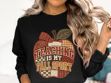 Teaching Is My Fall Sport Tee thumbnail 13