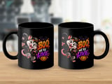 Boo We're Live Possum Mug thumbnail 2