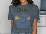 Idaho Gem State Moose & Mountains T-Shirt thumbnail 11