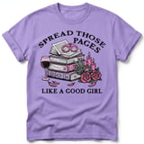 Spread Those Pages Like A Good Girl Tee thumbnail 7