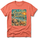Gogh Seashells ~ Comfort Colors Premium Tee thumbnail 4