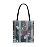 Dark Floral Tote Bag, Moody Rose Phone Case, Elegant Watercolor Botanical Cottagecore Accessory, Unique Gift for Her thumbnail 1