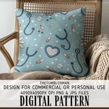 Frosted Medical Chic Digital Design Size Bundle Png thumbnail 5