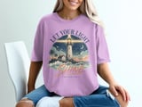 Let Your Light Shine Matthew 5:16 T-Shirt | Christian Lighthouse Verse Tee, Spiritual Faith Gift, Inspirational Apparel thumbnail 11