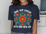 One Hip Chick With One New Hip Tee thumbnail 2