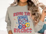 Bingo Time Bitches Graphic Sweatshirt thumbnail 4