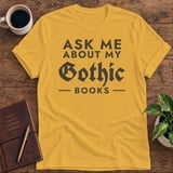 Ask Me About My Gothic Books Softstyle Tee thumbnail 5