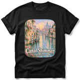 Canal Shimmer ~ Comfort Colors Premium Tee thumbnail 1