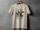 Two Wheels Zero Chill | Raccoon Bike Shirt thumbnail 13