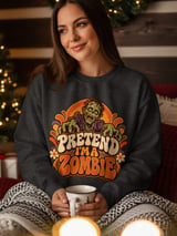 Pretend I'm A Zombie Tee thumbnail 11