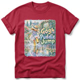 Gogh Puddle Jump ~ Comfort Colors Premium Tee thumbnail 2