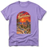 Gogh Barcelona ~ Comfort Colors Premium Tee thumbnail 6