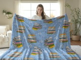 To Be Read Arctic Fleece Blanket Blanket thumbnail 1