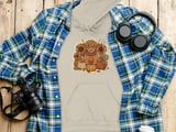 Cozy Fall Highland Cow Hoodie thumbnail 3