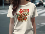 Sleigh All Day Basset Hound Tee thumbnail 7