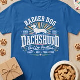 Retro Dachshund Dog Tee thumbnail 2