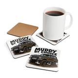 Grand Wagoneer Corkwood Coaster Set, The Waggy Car Coasters, Muddy By Choice Decor, Off Road Coasters thumbnail 3
