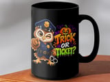 Trick Or Ticket Police Owl Mug thumbnail 14