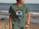 US Coast Guard Sailor Shirt, Semper Paratus Military Tee, Nautical Lighthouse Ship Emblem, Patriotic Veteran Dad Gift T-Shirt thumbnail 6