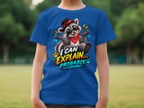 I Can Explain Randy the Raccoon Tee thumbnail 1