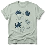 Space Cats Astronaut Tee thumbnail 3