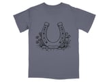 Whimsical Lucky Horseshoe T-Shirt thumbnail 2