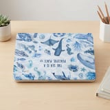 The Sea Is A Peaceful Place Aquatic MacBook Case thumbnail 3