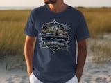 US Navy Submariner T-Shirt, Silent Service Crewneck Tee, Patriotic Military Veteran Gift, Nautical Anchor Submarine Graphic Shirt thumbnail 8