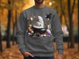 Cute Spa Ghost T-Shirt, Halloween Treat Shirt, Spooky Season Tee, Funny Ghost Design, Fall Apparel, Witchy Vibes, Relaxing Ghost thumbnail 1