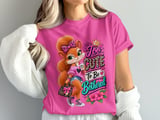 Too Cute To Be Bothered Sally the Squirrel Tee thumbnail 5