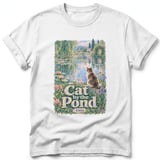 Cat by the Pond ~ Comfort Colors Premium Tee thumbnail 9