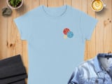 Minimalist Basketball T-Shirt, Sports Fan Tee, Unique Hoop Player Shirt, Coach Gift, Game Day Apparel for Him Her thumbnail 4