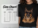 Cool German Shepherd Iced Coffee Tee thumbnail 5
