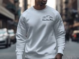 Vintage Hot Rod Sweatshirt, Classic Car Enthusiast Pullover, Pismo Street Rods Crewneck, Retro Automobile Jumper, Gift for Car Guy Dad thumbnail 6
