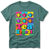 Tea Repeat ~ Comfort Colors Premium Tee thumbnail 8