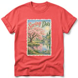 Spring Dots ~ Comfort Colors Premium Tee thumbnail 3