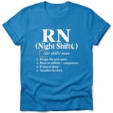 RN Night Shift Definition Tee thumbnail 2