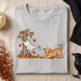 Golden Retriever Ghost Tug Tee thumbnail 9