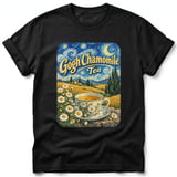 Gogh Chamomile ~ Comfort Colors Premium Tee thumbnail 1