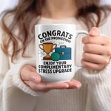 Congrats on the Promotion Mug – Funny Coworker Gift thumbnail 7