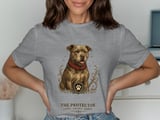The Protector Pitbull Tee | Pit Bull Shirt | Pittie Lover Gift | Dog Mom Shirt thumbnail 5