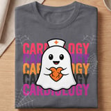 Cardiology Ghost Nurse Tee thumbnail 8