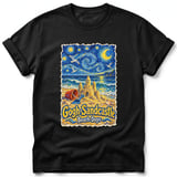 Gogh Sandcastle ~ Comfort Colors Premium Tee thumbnail 1