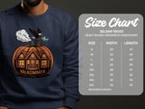 Swedish American Halloween Sweatshirt and T-shirts, Pumpkin House, Eagle, Sweden Flag, Valommen, Fall, Spooky, Holiday, Trendy, Gift Idea thumbnail 4