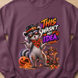 Randy the Raccoon Halloween Sweatshirt thumbnail 16