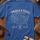Trails & Tales Adventure Map Tee thumbnail 5